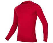 Endura BaaBaa Blend Long Sleeve Base Layer (Rust Red) | product-related